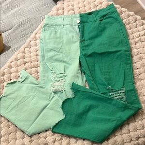 BIBI Cropped Denim Like New